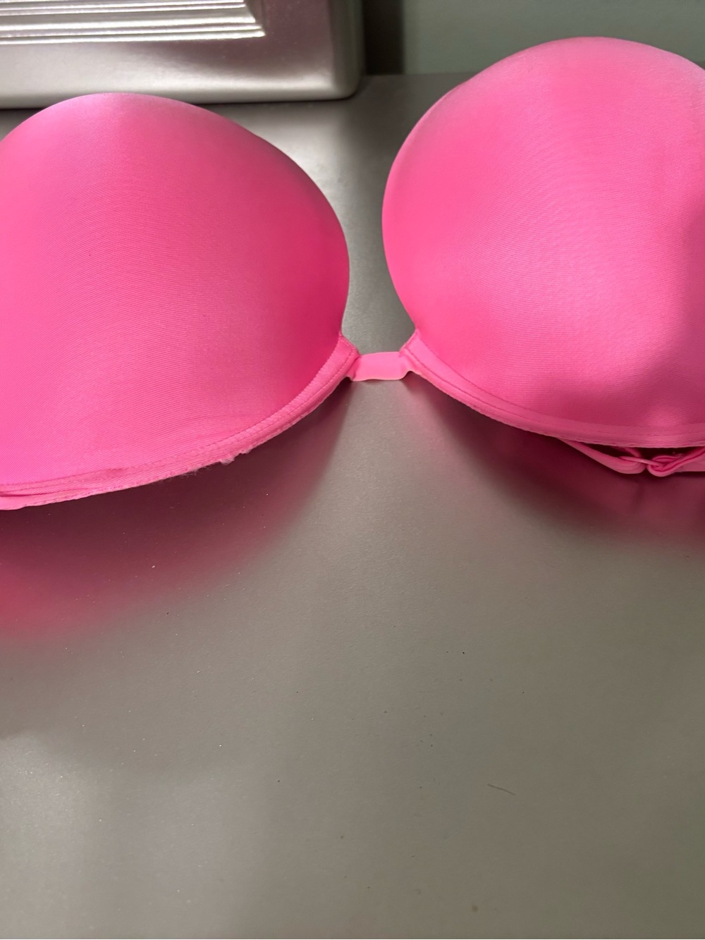 Strapless Molded Push-Up Bra - Hot Pink